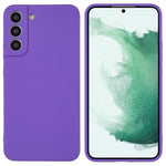 For Samsung Galaxy S22+ 5G Lightweight Anti-fall Soft TPU Phone Case Shockproof Double-Sided Matte Phone Shell