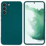 For Samsung Galaxy S22+ 5G Lightweight Anti-fall Soft TPU Phone Case Shockproof Double-Sided Matte Phone Shell