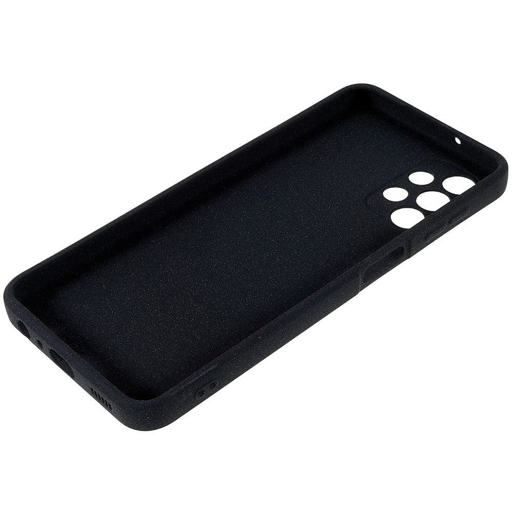 Støvafvisende Dobbeltbelagt Mat Telefoncover til Samsung Galaxy A13 4G, Fleksibelt TPU Telefoncover Beskyttende Skal