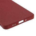 For Samsung Galaxy A73 5G Double-Sided Matte Soft TPU Phone Cover Anti-fingerprint Anti-scratch Back Case