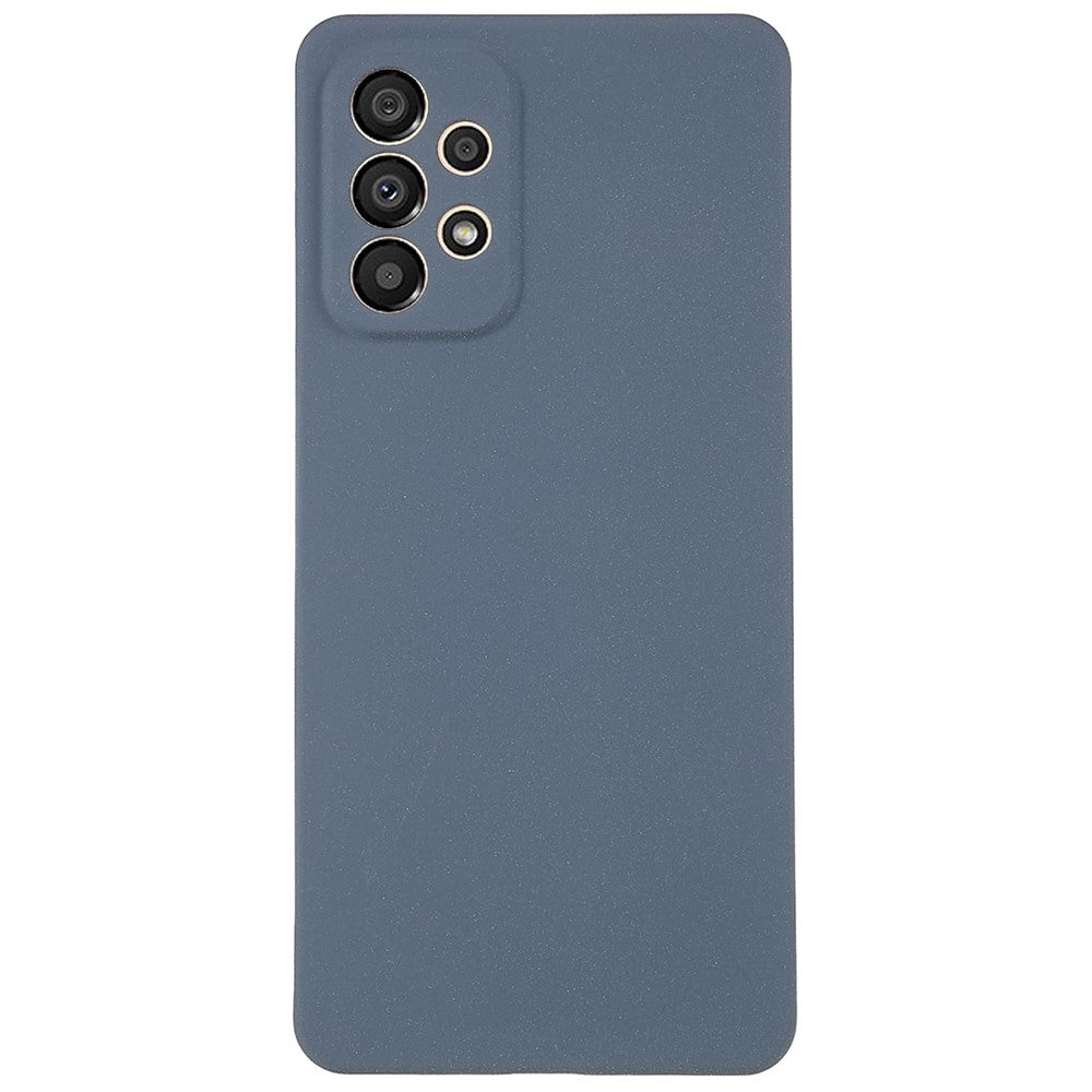 For Samsung Galaxy A73 5G Double-Sided Matte Soft TPU Phone Cover Anti-fingerprint Anti-scratch Back Case