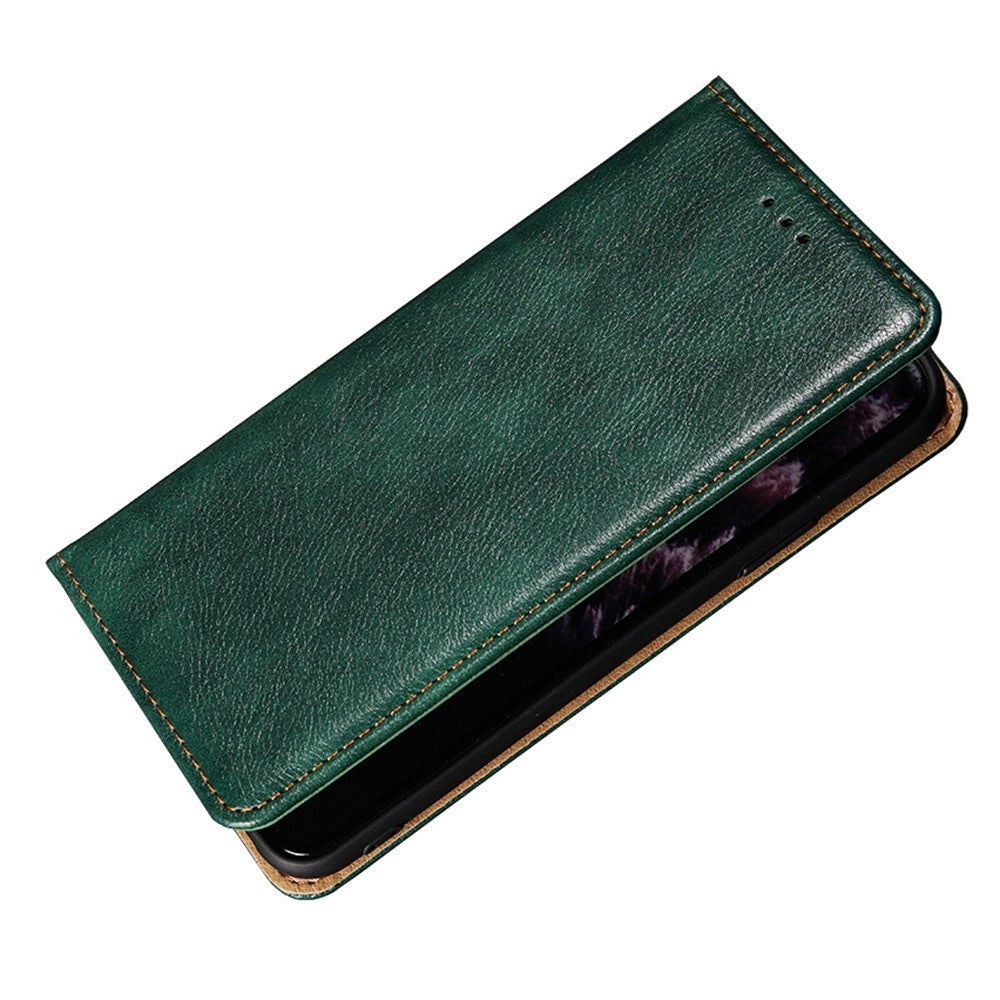 Magnetic Auto Closure Leather Phone Case for Oppo A57 4G / A57s 4G, Foldable Stand Wallet All-round Protective Shell