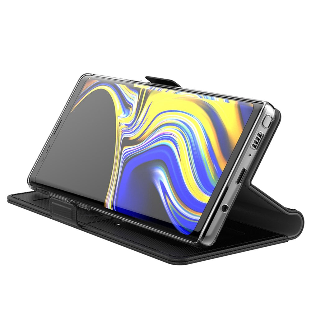 Til Samsung Galaxy A13 4G Makeup Spejl PU Lædercover Pung Etui Kortlomme Magnetisk Lukning Flip Cover