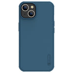 NILLKIN Super Frosted Shield Pro telefoncover til iPhone 14 Plus 6,7 tommer, PC + TPU Anti-fingeraftryk mat beskyttelsesetui