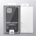 NILLKIN Super Frosted Shield Pro telefoncover til iPhone 14 Plus 6,7 tommer, PC + TPU Anti-fingeraftryk mat beskyttelsesetui