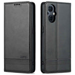 AZNS For Oppo Reno8 Lite 5G Magnetic Auto Closing PU Leather Viewing Stand Flip Cover Wallet Phone Case