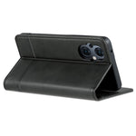 AZNS For Oppo Reno8 Lite 5G Magnetic Auto Closing PU Leather Viewing Stand Flip Cover Wallet Phone Case