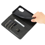 AZNS For Oppo Reno8 Lite 5G Magnetic Auto Closing PU Leather Viewing Stand Flip Cover Wallet Phone Case