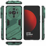 For Xiaomi 12S Ultra 5G Shock Absorption Drop-proof TPU+PC Cover Kickstand Anti-scratch Cell Phone Case