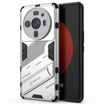 For Xiaomi 12S Ultra 5G Shock Absorption Drop-proof TPU+PC Cover Kickstand Anti-scratch Cell Phone Case