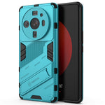 For Xiaomi 12S Ultra 5G Shock Absorption Drop-proof TPU+PC Cover Kickstand Anti-scratch Cell Phone Case