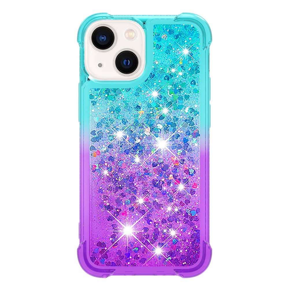 iPhone 14 TPU-skal Gradient Quicksand Phone Backcover