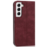 For Samsung Galaxy S22+ 5G RFID Blocking Stand Card Holder PU Leather Case Auto Closing Magnetic Phone Cover