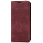 For Samsung Galaxy S22+ 5G RFID Blocking Stand Card Holder PU Leather Case Auto Closing Magnetic Phone Cover