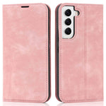 For Samsung Galaxy S22+ 5G RFID Blocking Stand Card Holder PU Leather Case Auto Closing Magnetic Phone Cover