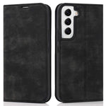 For Samsung Galaxy S22+ 5G RFID Blocking Stand Card Holder PU Leather Case Auto Closing Magnetic Phone Cover
