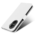 Honor X40i 5G / Play7T Pro 5G Stoppsäkert mobilflipfodral Plånboksfodral Välskyddat Diamantstruktur PU-läderfodral Stativ Korthållare med Handledsrem