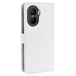 Honor X40i 5G / Play7T Pro 5G Stoppsäkert mobilflipfodral Plånboksfodral Välskyddat Diamantstruktur PU-läderfodral Stativ Korthållare med Handledsrem