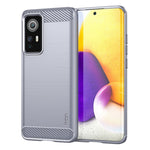 MOFI JK TPU Series-1 för Xiaomi 12 Lite 5G Borstad yta Anti-fingeravtryck TPU Baksida Kolfiber mobilskal