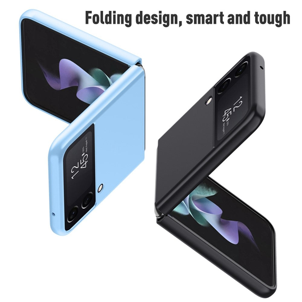 For Samsung Galaxy Z Flip4 5G Scratch Resistant Hard PC Phone Case Rubberized Matte Protective Cover