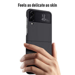 For Samsung Galaxy Z Flip4 5G Scratch Resistant Hard PC Phone Case Rubberized Matte Protective Cover