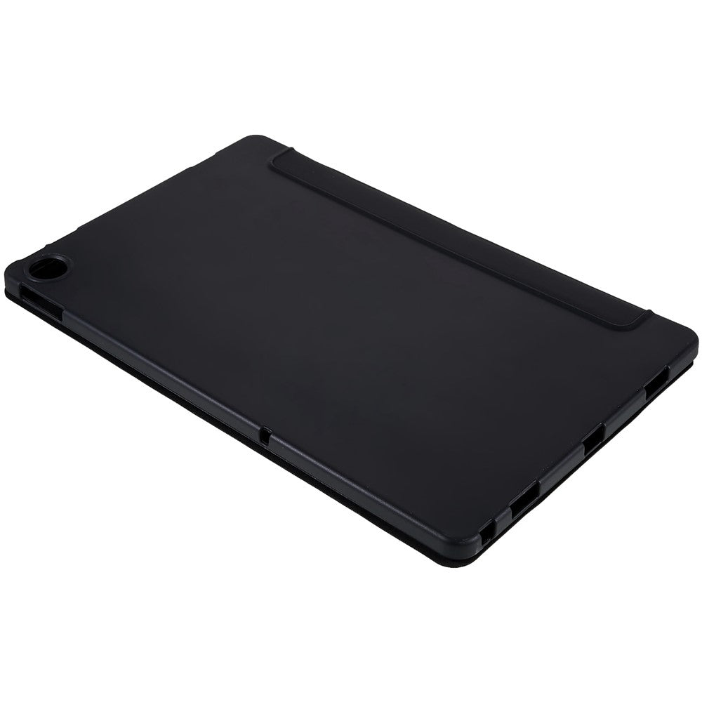 For Lenovo Tab M10 Plus (3rd Gen) / Xiaoxin Pad 2022 10.6 inch Light Thin Anti-wear PU Tablet Case Matte TPU Trifold Stand Cover