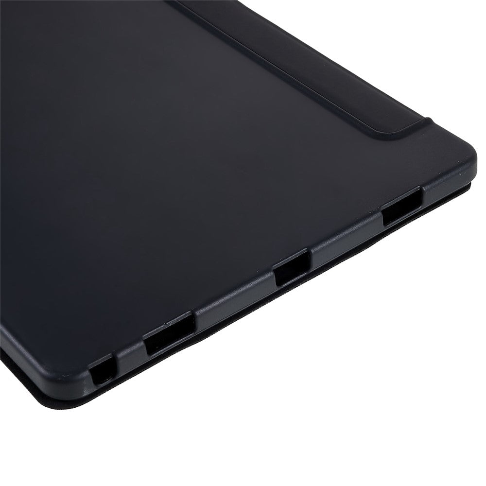 For Lenovo Tab M10 Plus (3rd Gen) / Xiaoxin Pad 2022 10.6 inch Light Thin Anti-wear PU Tablet Case Matte TPU Trifold Stand Cover