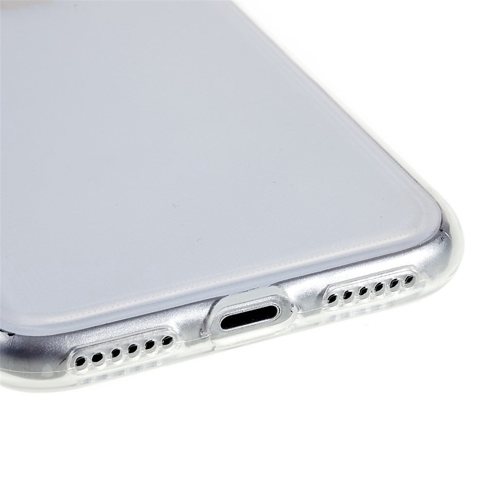 Til iPhone 7 / 8 4.7 tommer / SE (2020) / SE (2022) 2.0mm tykkelse Anti-Drop Bagcover Vandmærkefri Gennemsigtigt TPU Telefoncover