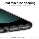 MOFI För Xiaomi 12 Pro 5G / 12 Pro (Dimensity) 5G / 12S Pro 5G Transparent TPU-skal Fallsäkert bakstycke