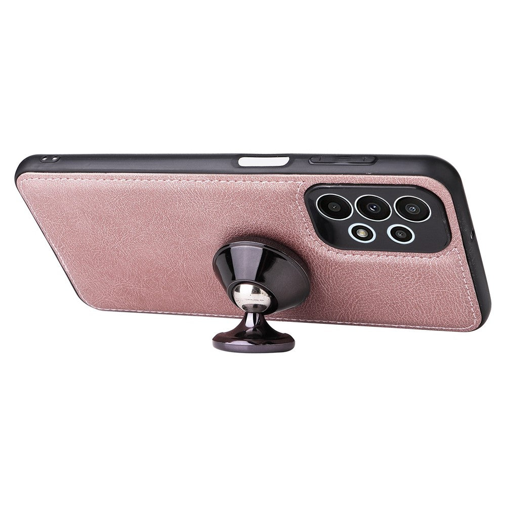 For Samsung Galaxy A23 5G (Global Version) / 4G KT Leather Series-3 Detachable Phone Case PU Leather Stand Wallet Folio Flip Cover with Strap