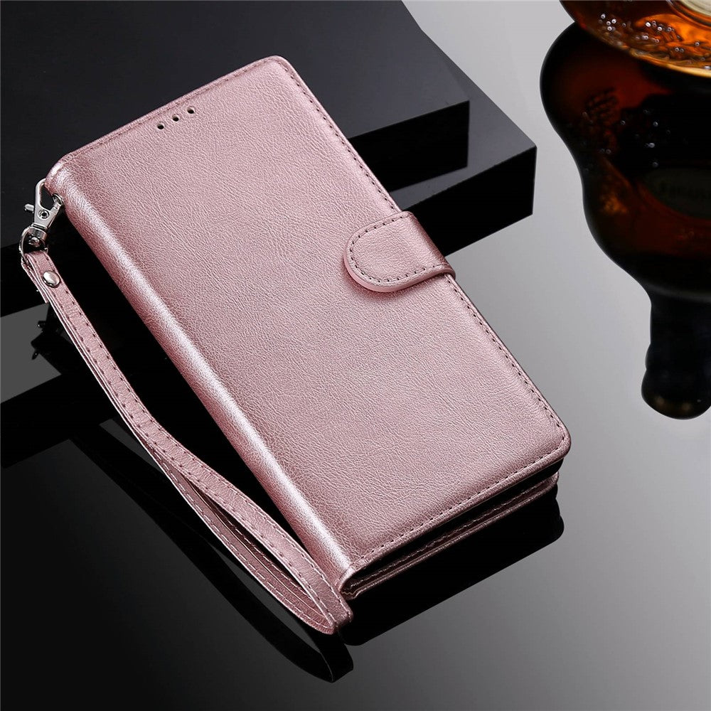 For Samsung Galaxy A23 5G (Global Version) / 4G KT Leather Series-3 Detachable Phone Case PU Leather Stand Wallet Folio Flip Cover with Strap