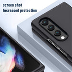 For Samsung Galaxy Z Fold4 5G Folding Phone Case Skin-touch Matte Finish Hard PC Back Cover