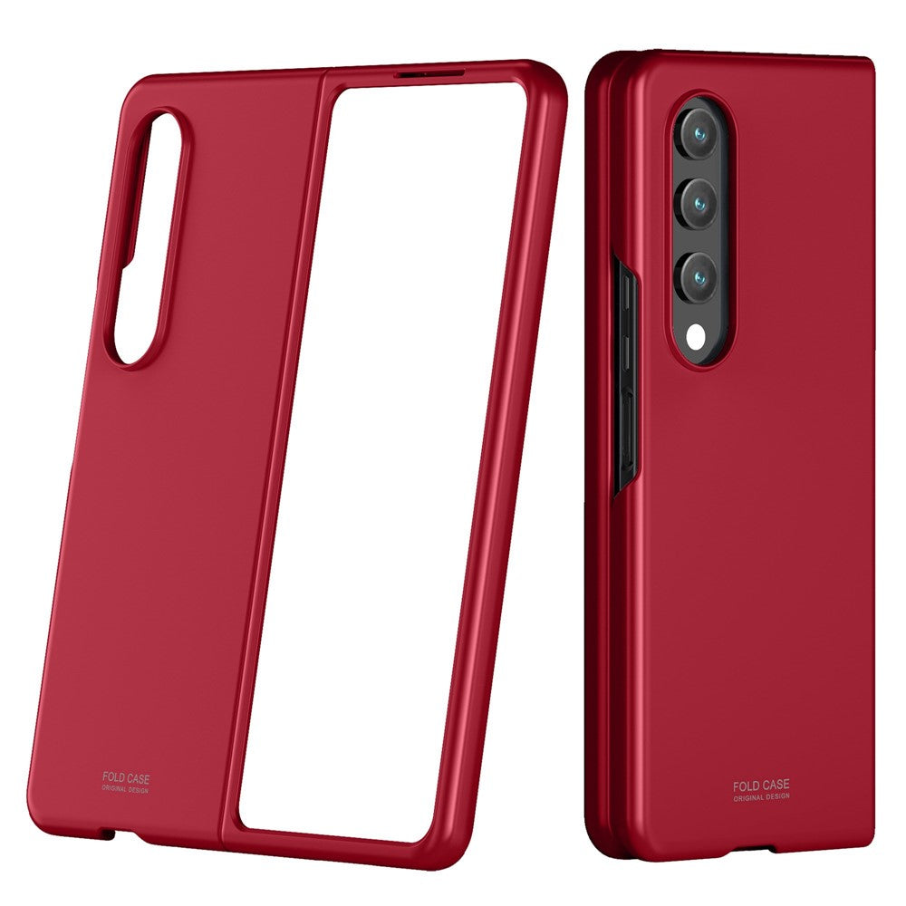 For Samsung Galaxy Z Fold4 5G Folding Phone Case Skin-touch Matte Finish Hard PC Back Cover