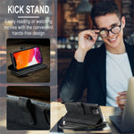 For iPhone 12 / 12 Pro Phone Cases with Strap CASEME C30 Zipper Multiple Card Holder PU Leather Cover