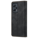 AZNS-mobilcover til Xiaomi Redmi Note 11T Pro 5G / Note 11T Pro+ 5G / Poco X4 GT 5G / Redmi K50i 5G, skridsikkert flip-tegnebogscover i PU-læder med stander