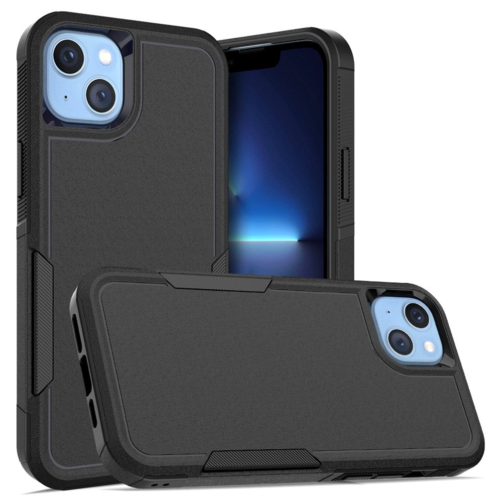 iPhone 14 Plus 6,7 tums mobilskal skal anti-fingeravtryck hårt PC+TPU mobilmobilskal