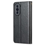 AZNS Drop-proof Flip Wallet Case for Huawei nova 10 Pro 4G, Full Protection PU Leather Magnetic Closure Anti-scratch Phone Cover with Viewing Stand