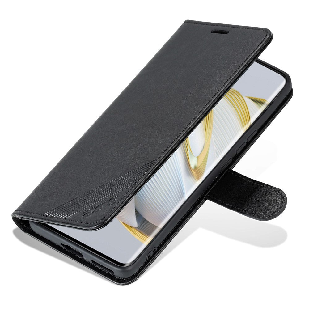 AZNS Drop-proof Flip Wallet Case for Huawei nova 10 Pro 4G, Full Protection PU Leather Magnetic Closure Anti-scratch Phone Cover with Viewing Stand
