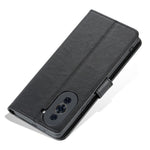 AZNS Drop-proof Flip Wallet Case for Huawei nova 10 Pro 4G, Full Protection PU Leather Magnetic Closure Anti-scratch Phone Cover with Viewing Stand