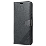 AZNS Drop-proof Flip Wallet Case for Huawei nova 10 Pro 4G, Full Protection PU Leather Magnetic Closure Anti-scratch Phone Cover with Viewing Stand