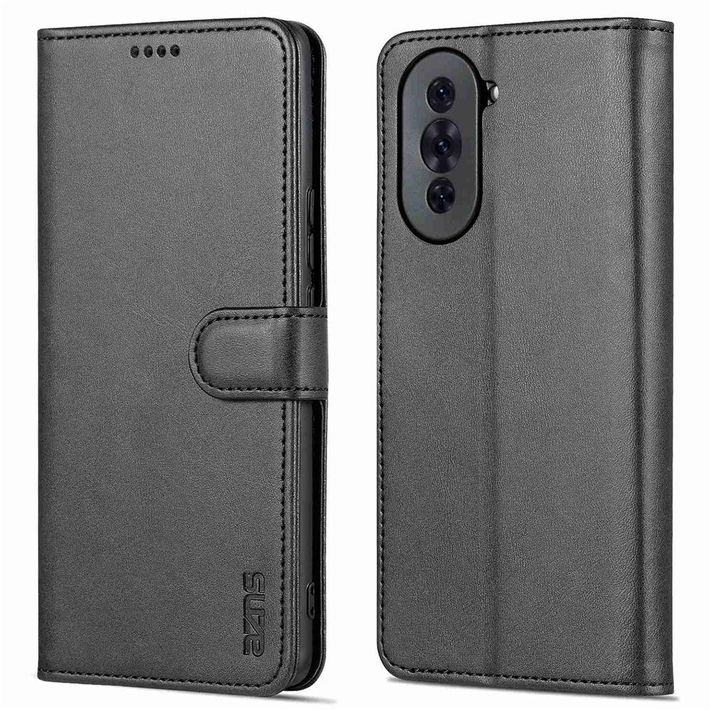 AZNS For Huawei nova 10 Pro 4G Stand Wallet PU Leather Phone Cover Soft TPU Inner Case