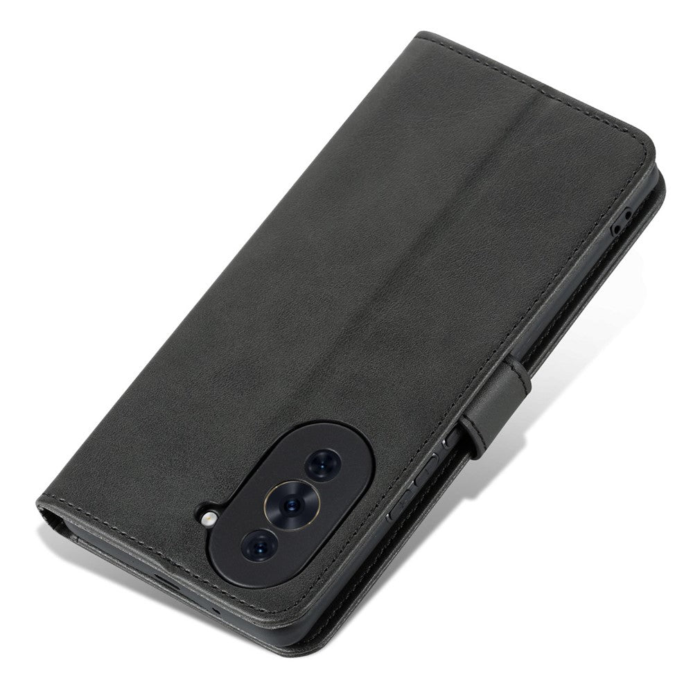 AZNS For Huawei nova 10 Pro 4G Stand Wallet PU Leather Phone Cover Soft TPU Inner Case