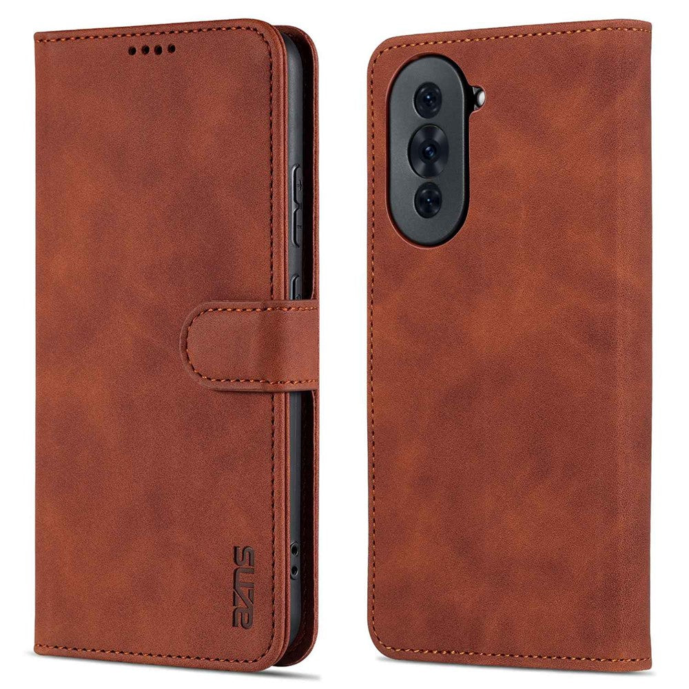 AZNS For Huawei nova 10 Pro 4G Stand Wallet PU Leather Phone Cover Soft TPU Inner Case