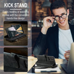 For Samsung Galaxy A52 4G / 5G / A52s 5G Phone Cases with Strap CASEME C30 Zipper Multiple Card Holder PU Leather Cover