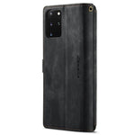For Samsung Galaxy S20 Plus 4G / 5G Phone Cases with Strap CASEME C30 Zipper Multiple Card Holder PU Leather Cover