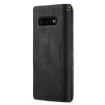 Til Samsung Galaxy S10 Telefoncovers med Rem CASEME C30 Lynlås Flere Kortrum PU Læder Cover