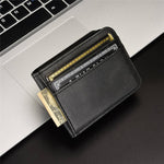 For Samsung Galaxy Z Flip3 5G PU Leather Cover Folding Phone Case Hard PC Cover with Wallet Design