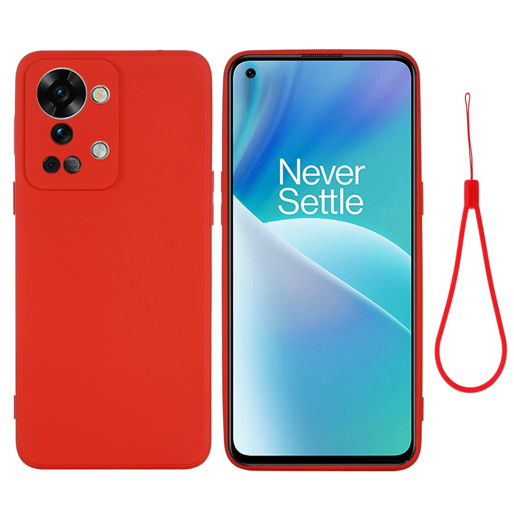 OnePlus Nord 2T 5G Silikonmobilskal Fallsäkert Stötfångarskydd Mobilmobilskydd