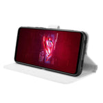For Asus ROG Phone 6 5G / Phone 6 Pro 5G Diamond Texture Magnetic Closure Handbag PU Leather Stand Flip Wallet Case with Strap