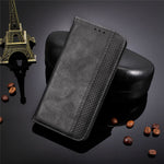 For Asus ROG Phone 6 5G / Phone 6 Pro 5G Retro Texture PU Leather Magnetic Auto Closing Case Full Inclusive Protective Wallet Stand Cover